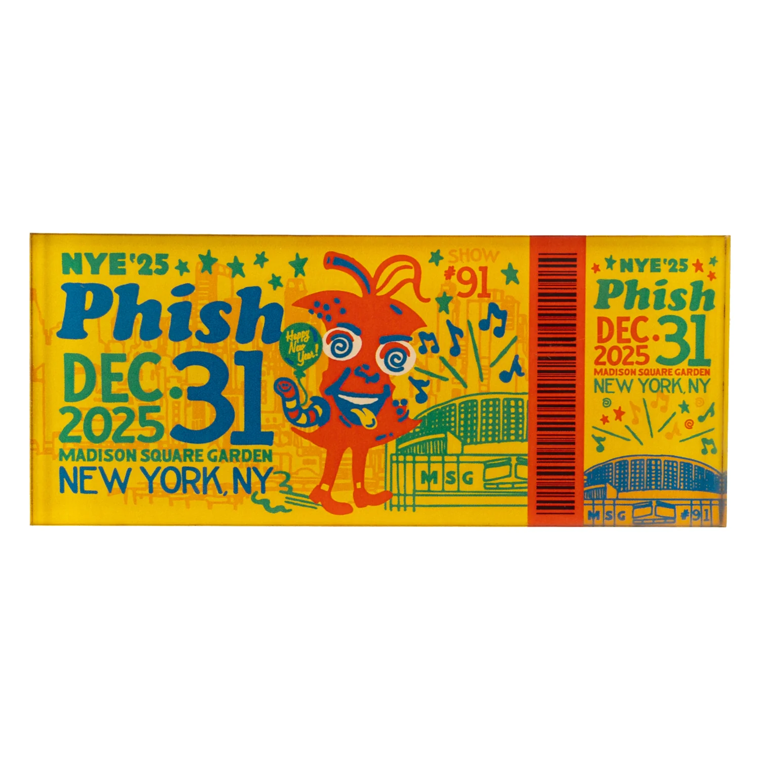 Apple of My Eye New Years Run 25 Ticket Magnets - Image 9