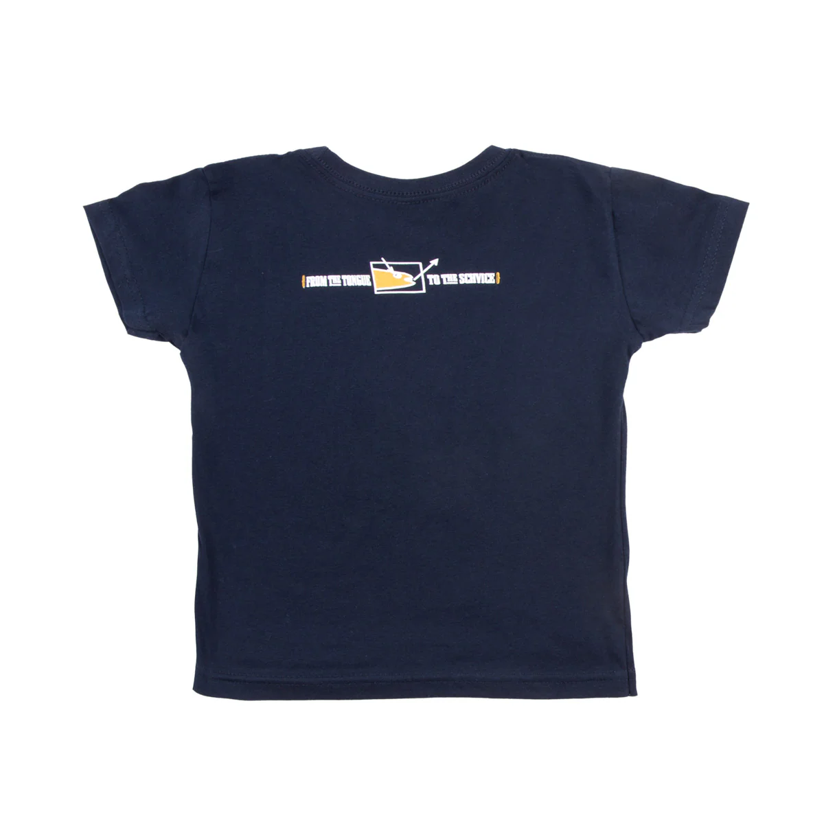 Kids Doniac Schvice Tee on Navy - Image 3