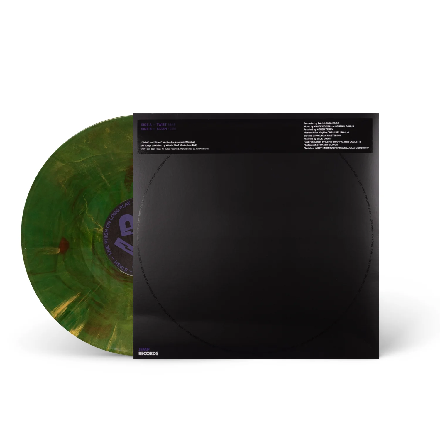 LP on LP 05: "Twist" / "Stash" 4/2/98 Vinyl [Fishmarket Stew Pressing] - Image 3