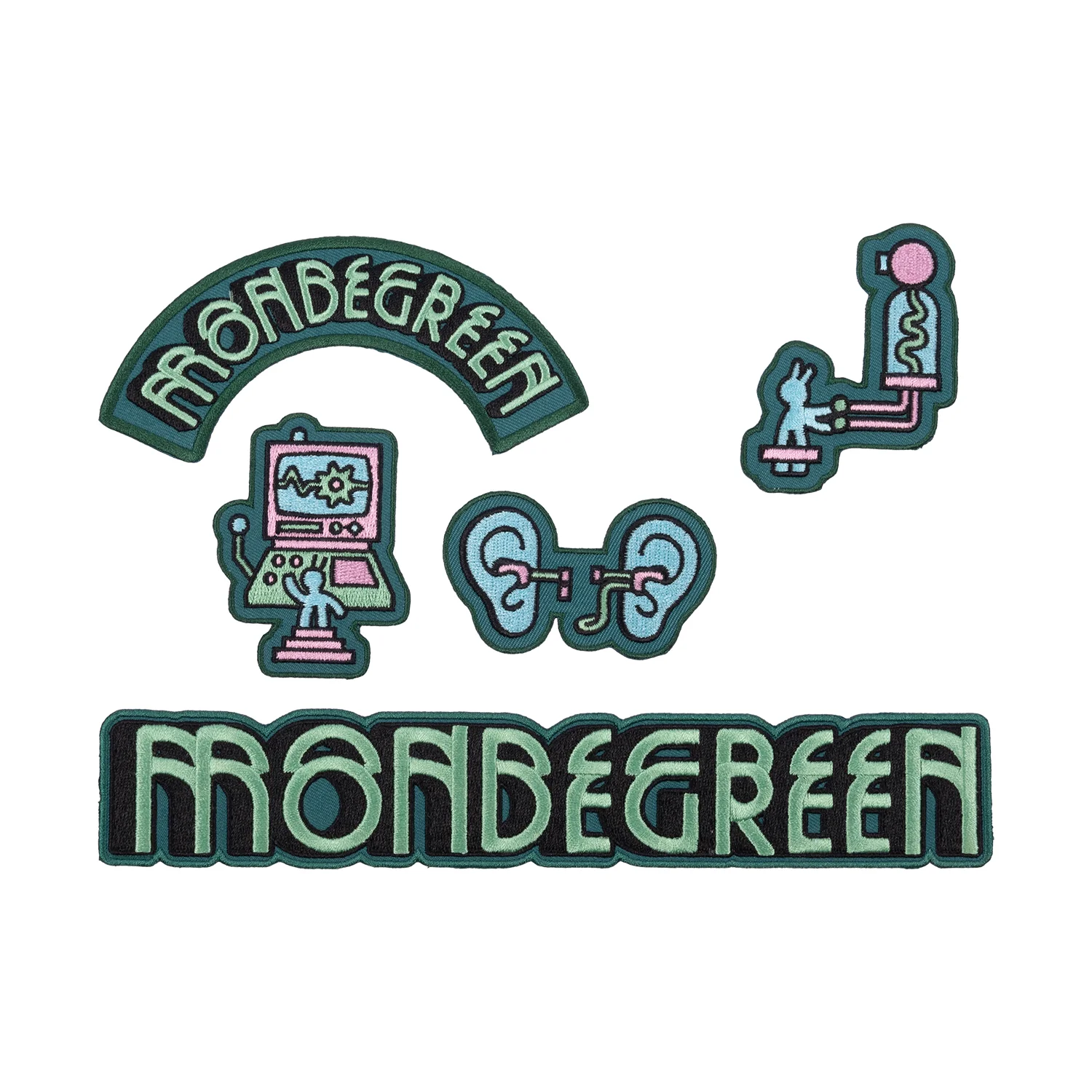 Phish Embroidered Mondegreen Patches - Image 6