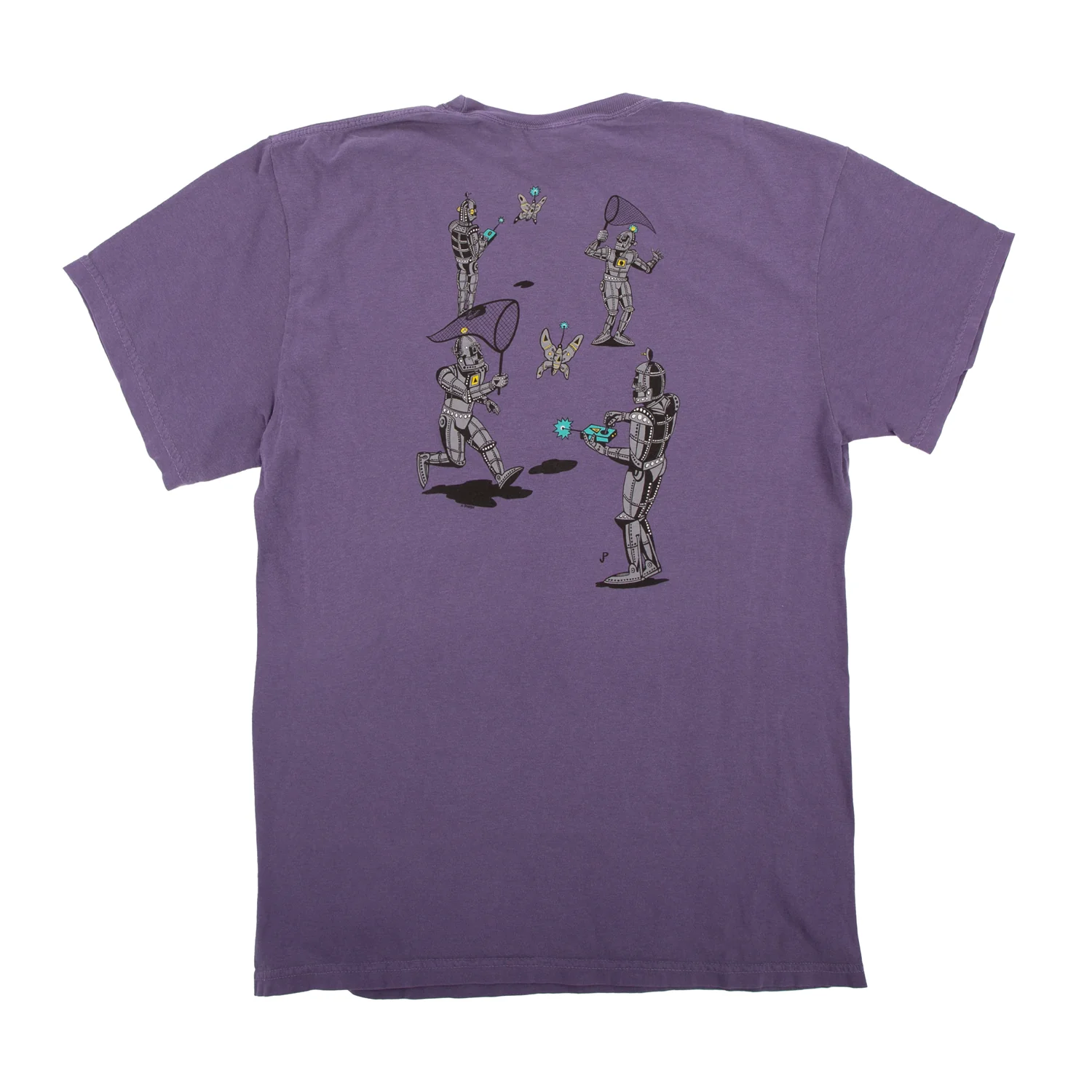 Pollock Robot Butterfly Summer 2025 Tee - Image 3