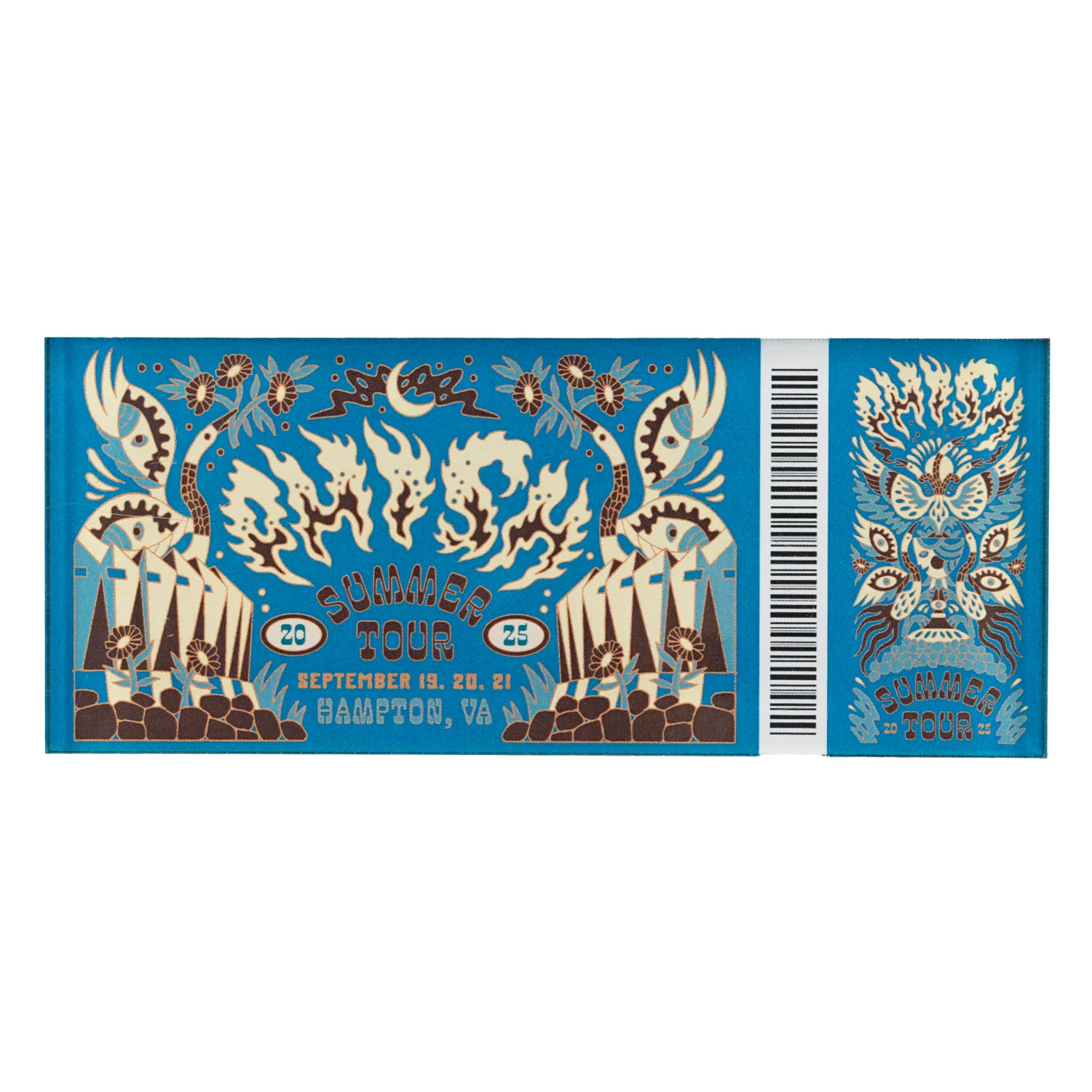 September Summer Tour 2025 Ticket Magnets - Image 6