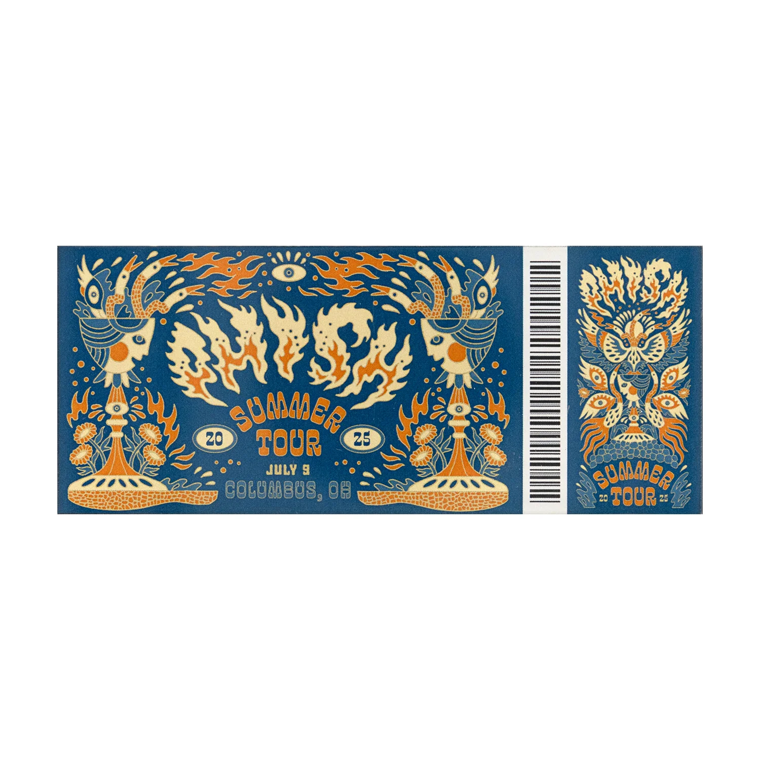 Summer Tour 2025 Ticket Magnets - Image 10