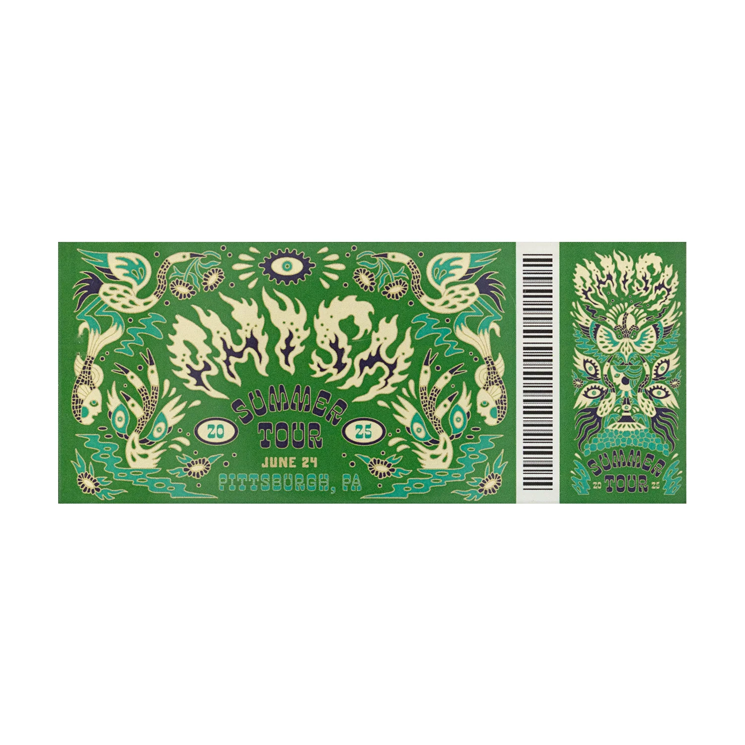 Summer Tour 2025 Ticket Magnets - Image 4